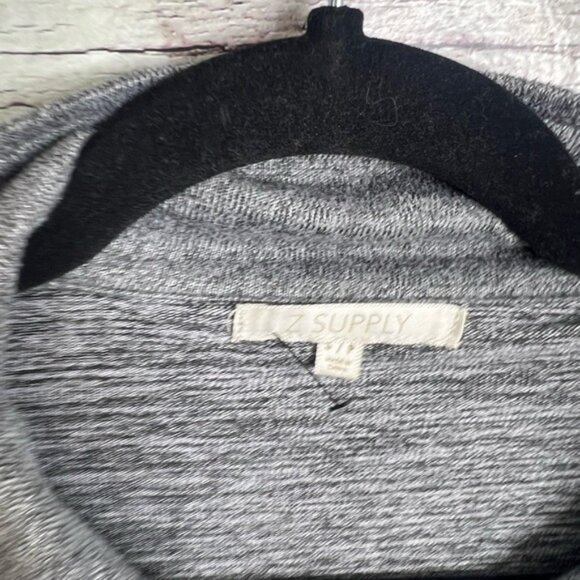 Z Supply Gray Crew Neck Sweater - Picture 6 of 8